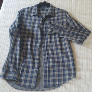 Men's Vince long sleeve button up shirt